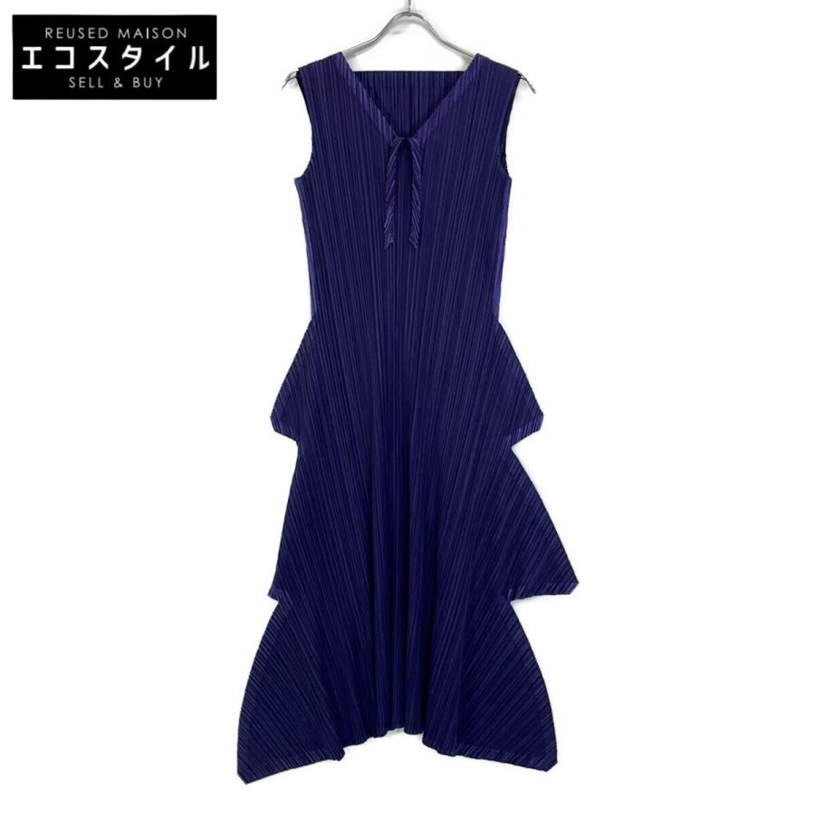 PLEATS PLEASE プリーツプリーズ ネイビー PP93-JH454 ワンピース
