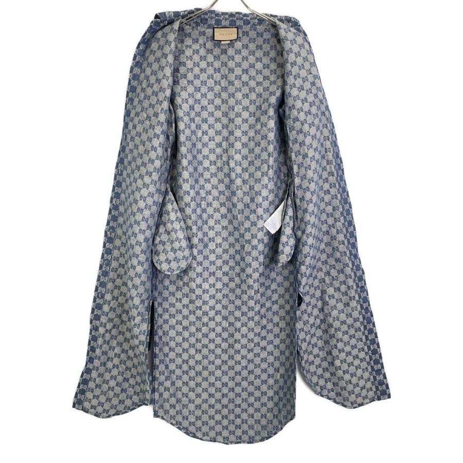 GUCCI（グッチ） GGジャカード 740203 ロングシャツ/ワンピース ブルー