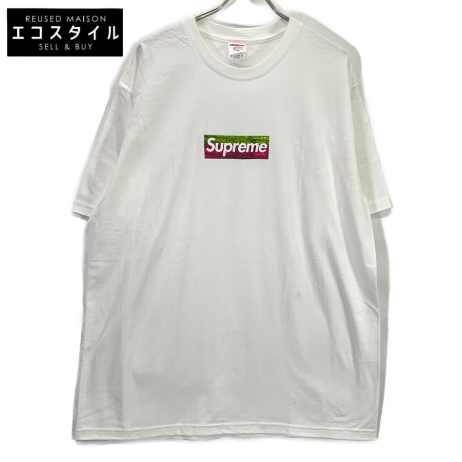 Supreme（シュプリーム） ホワイト Los Angeles Fire Relief Box Logo