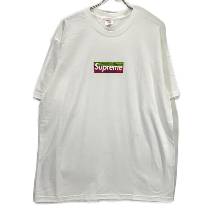 Supreme（シュプリーム） ホワイト Los Angeles Fire Relief Box Logo