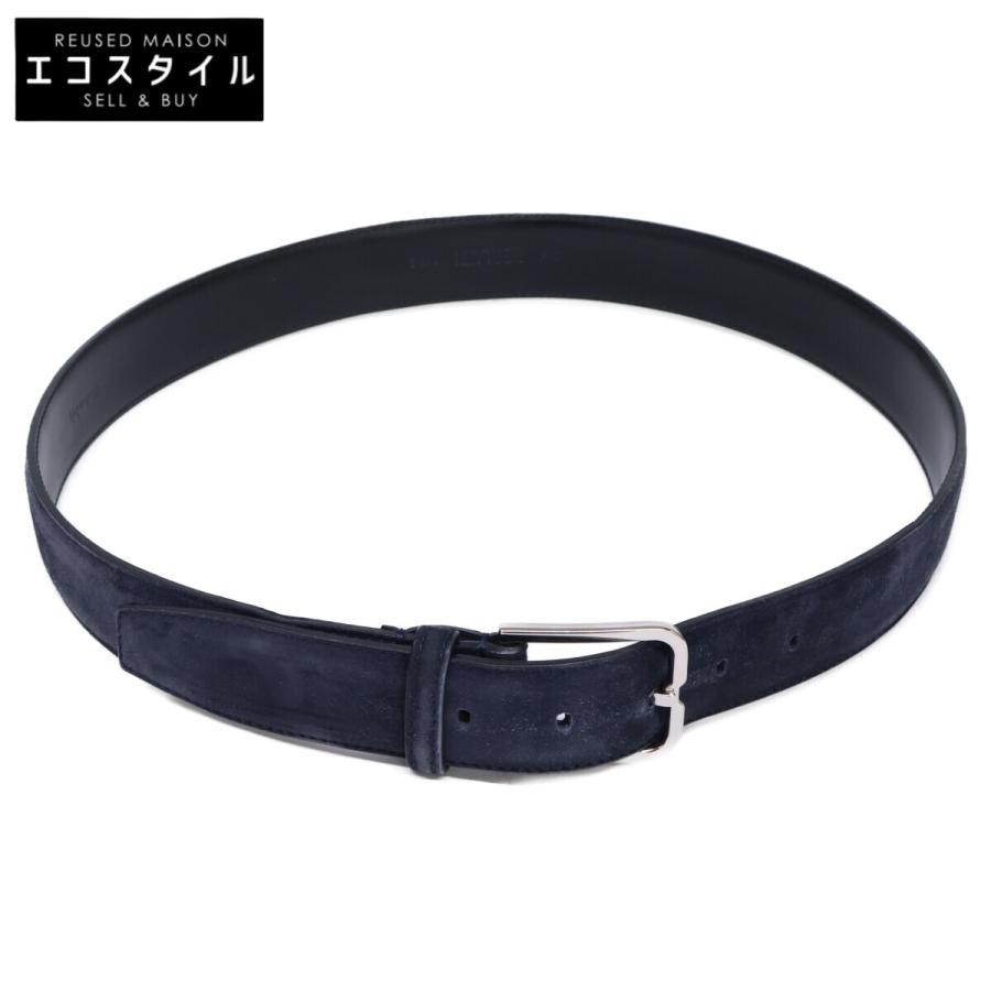 美品 berluti ベルルッティ N1204 スエード ベルト 90 36 メンズ