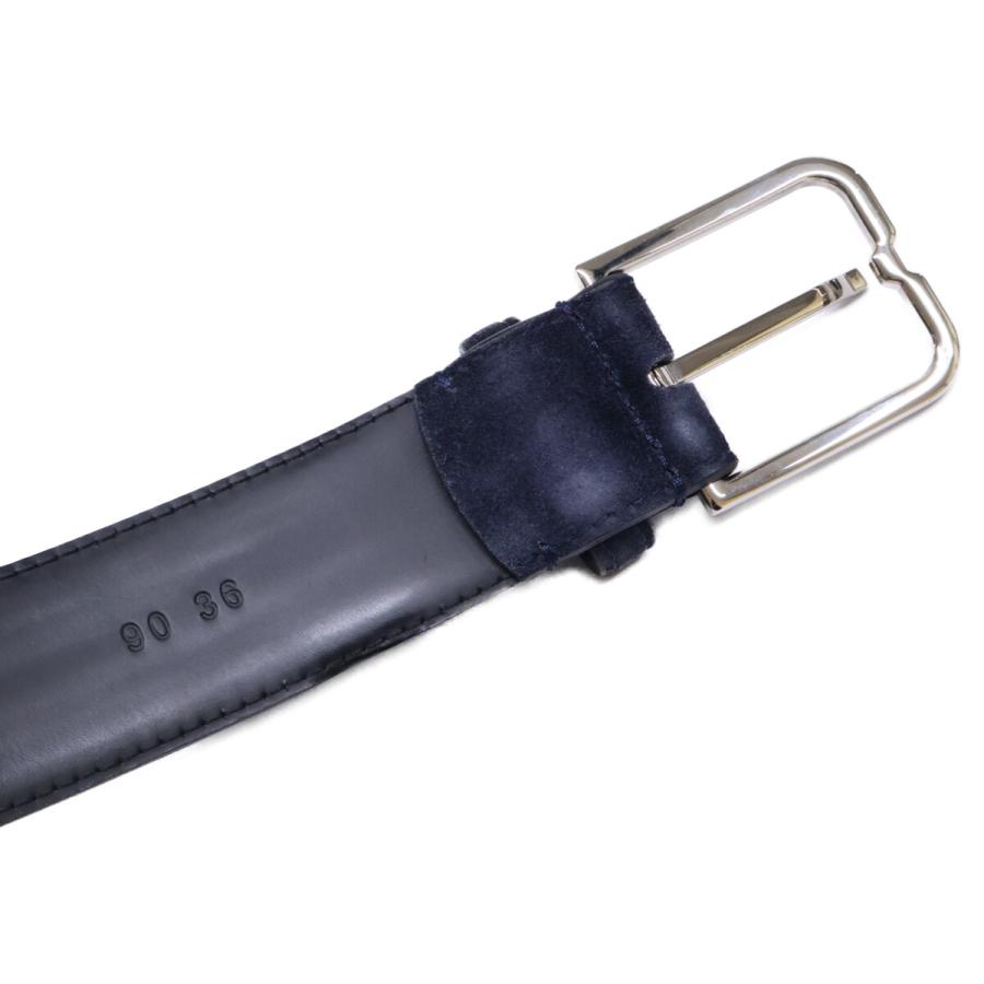 美品 berluti ベルルッティ N1204 スエード ベルト 90 36 メンズ