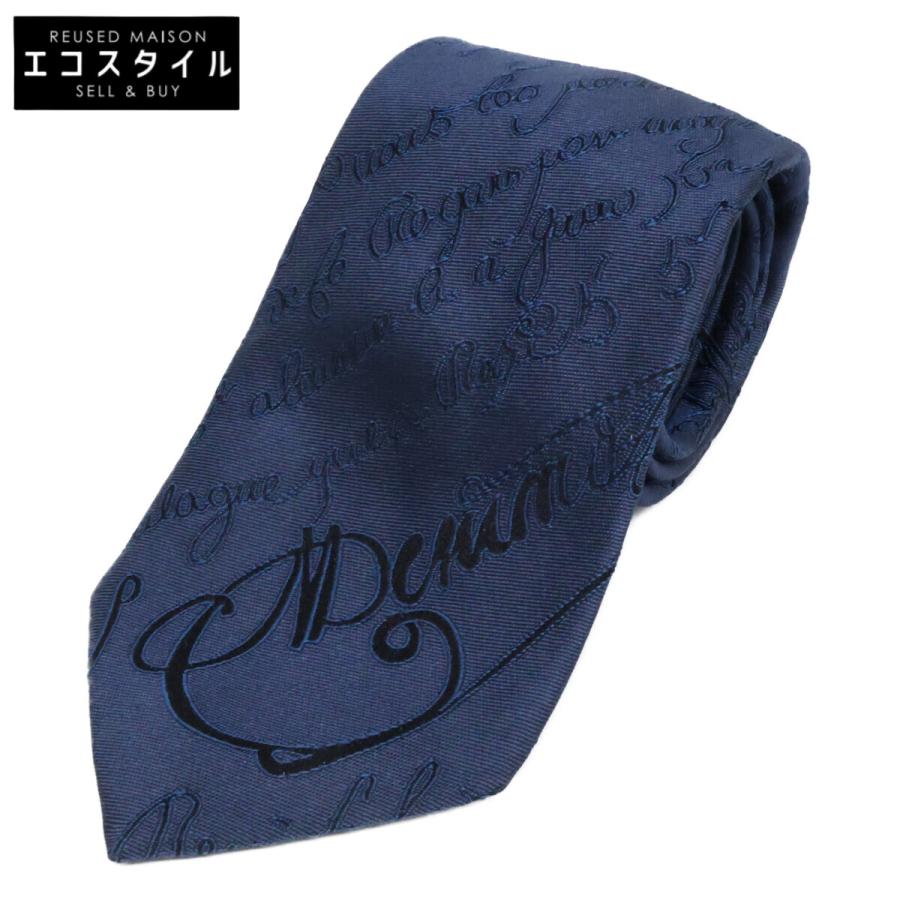 国内正規 berluti ベルルッティ スクリット シルク ネクタイ メンズ