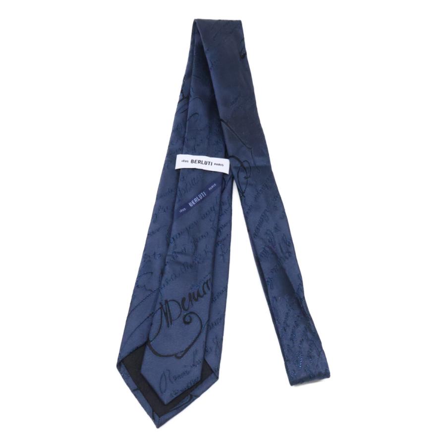 国内正規 berluti ベルルッティ スクリット シルク ネクタイ メンズ