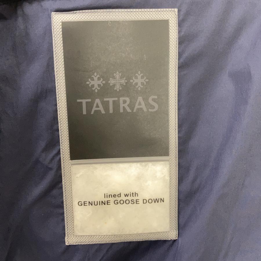 TATRAS タトラス ネイビー/ブラック MTAT22A4840-D TARO ライトダウンジャケット ネイビー 01 ジャケット ナイロン メンズ 中古の画像