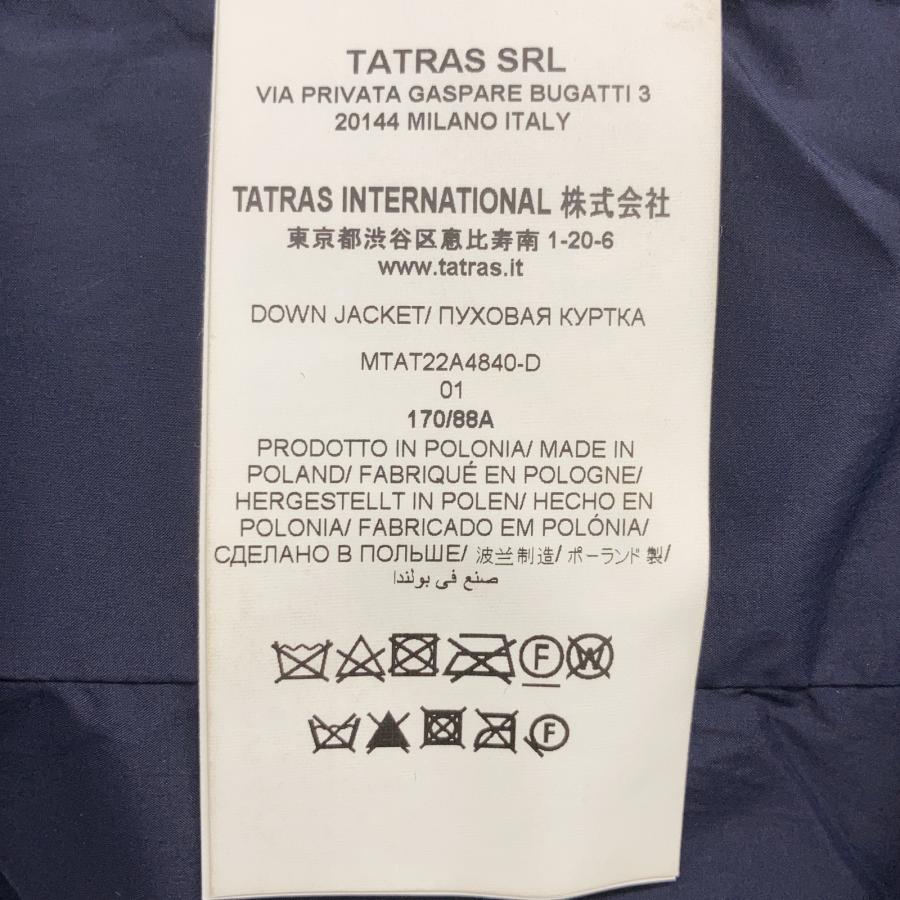 TATRAS タトラス ネイビー/ブラック MTAT22A4840-D TARO ライトダウンジャケット ネイビー 01 ジャケット ナイロン メンズ 中古の画像