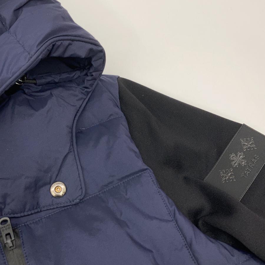 TATRAS タトラス ネイビー/ブラック MTAT22A4840-D TARO ライトダウンジャケット ネイビー 01 ジャケット ナイロン メンズ 中古の画像
