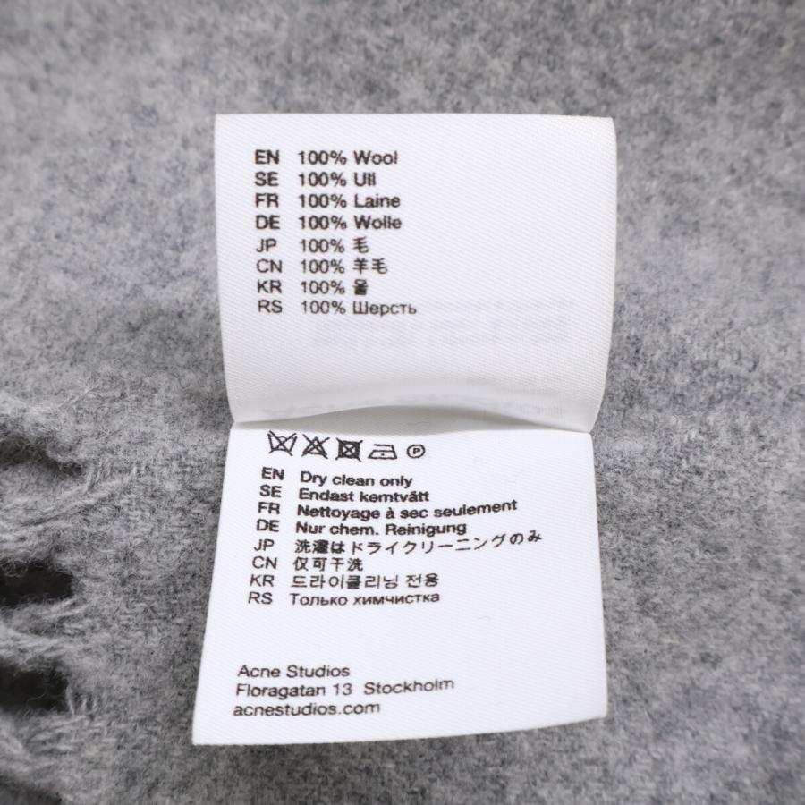 ACNE STUDIOS アクネ ストゥディオズ CA0102 フリンジ ウール スカーフ