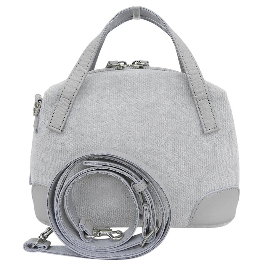 美品　FEILER フェイラー　ボストンバック　グレー　ビエンナ　大容量 feiler（フェイラー） 美品 ハイジ シュニール織り ボストンバッグ
