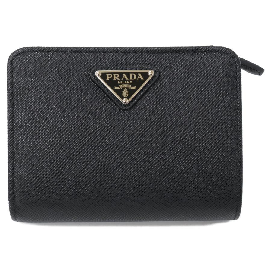 PRADA（プラダ） 新品同様 サフィアーノトライアングル 財布 メンズ