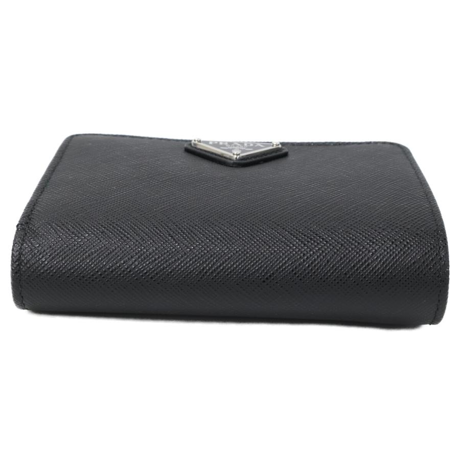 未使用に近い⭐️22年製 新型 ICチップ PRADA プラダ サフィアーノ 財布 PRADA（プラダ） 二つ折り財布 1ML050 QHH レディース サフィアーノ