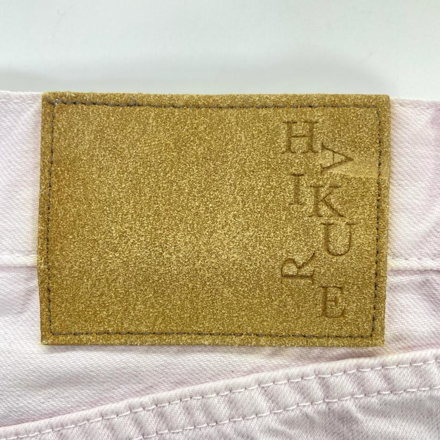 HAIKURE ハイクル ピンク HEW03322 ストレートデニム ピンク 2 ボトムス デニム レディース 中古