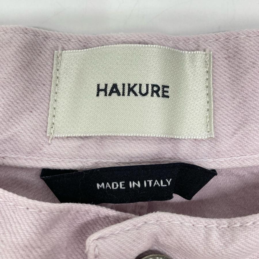 HAIKURE ハイクル ピンク HEW03322 ストレートデニム ピンク 2 ボトムス デニム レディース 中古