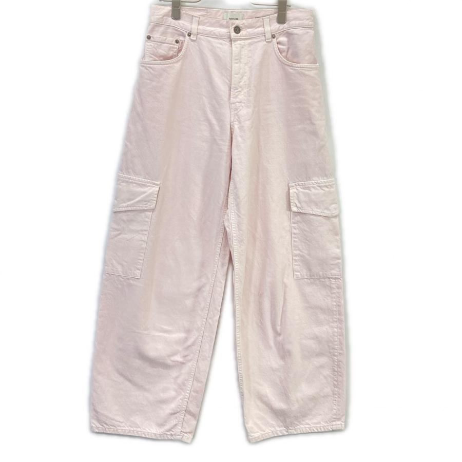 HAIKURE ハイクル ピンク HEW03321 カーゴデニム ピンク 23 ボトムス コットン レディース 中古