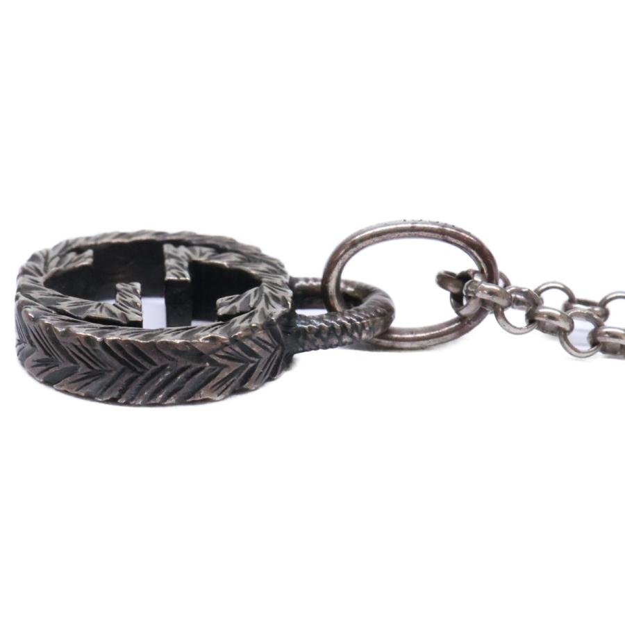 GUCCI（グッチ） Ag925 インターロッキングG アラベスク ペンダント