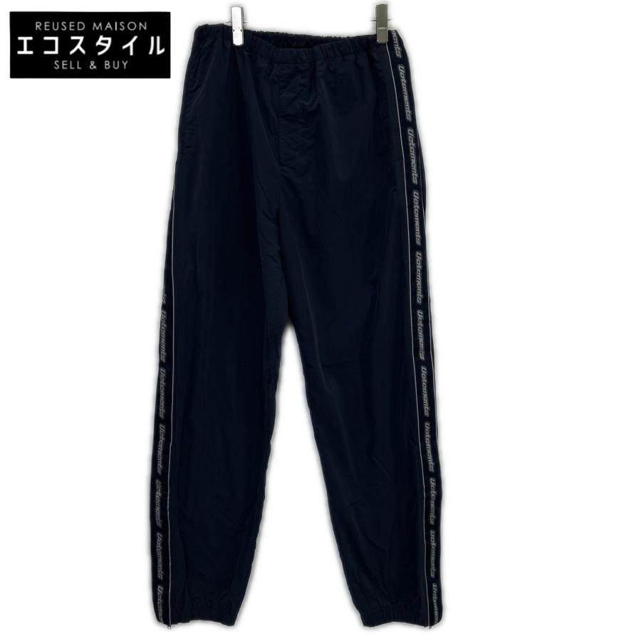 VETEMENTS ヴェトモン ネイビー MSS18PA27 サイドライントラック