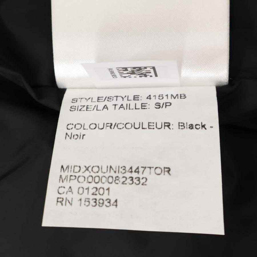 新品/国内正規 CANADA GOOSE カナダグース 4151MB BLACK DISC Garson Vest Black Label ダウン ベスト S ブラック メンズの画像
