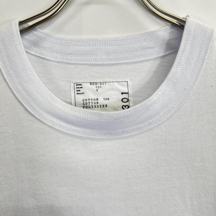 sacai（サカイ） SCU-301 コットン クルーネックTシャツ 5 メンズ