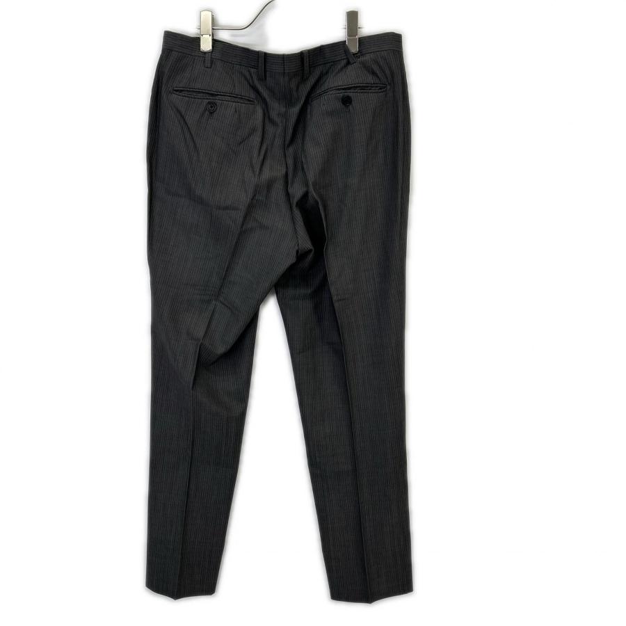 BURBERRY BLACK LABEL チャコール ピンストライプ D1H35-810-07 2ピース シングルスーツ 38/38 メンズ_3