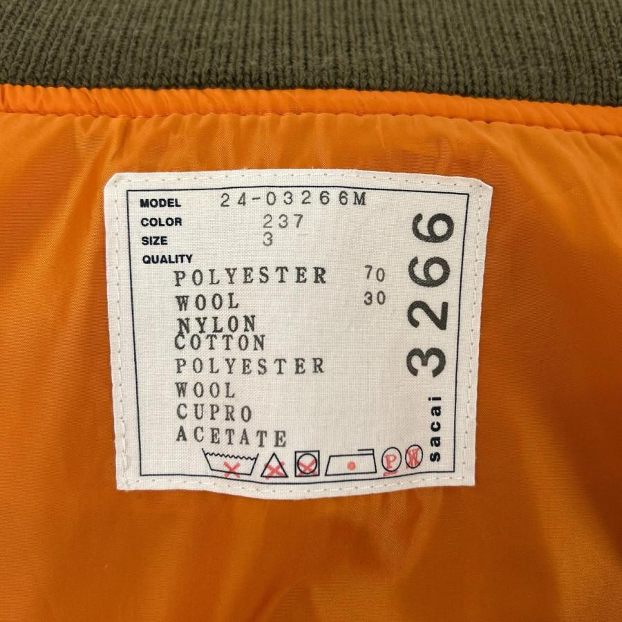 sacai（サカイ） 新品同様/24年製 24-03266M Suiting × Nylon Twill