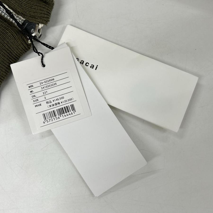 sacai（サカイ） 新品同様/24年製 24-03266M Suiting × Nylon Twill