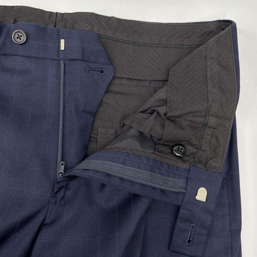 希少 ポールスミス セットアップ チェック ネイビー ウール Paul Smith（ポール・スミス） ネイビー チェック柄 1439 SOHOFIT 2