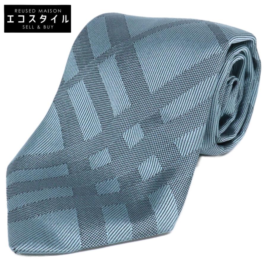 美品☆BURBERRY チェック柄 ネクタイ BURBERRY（バーバリー） 美品 チェック柄 シルク ネクタイ メンズ