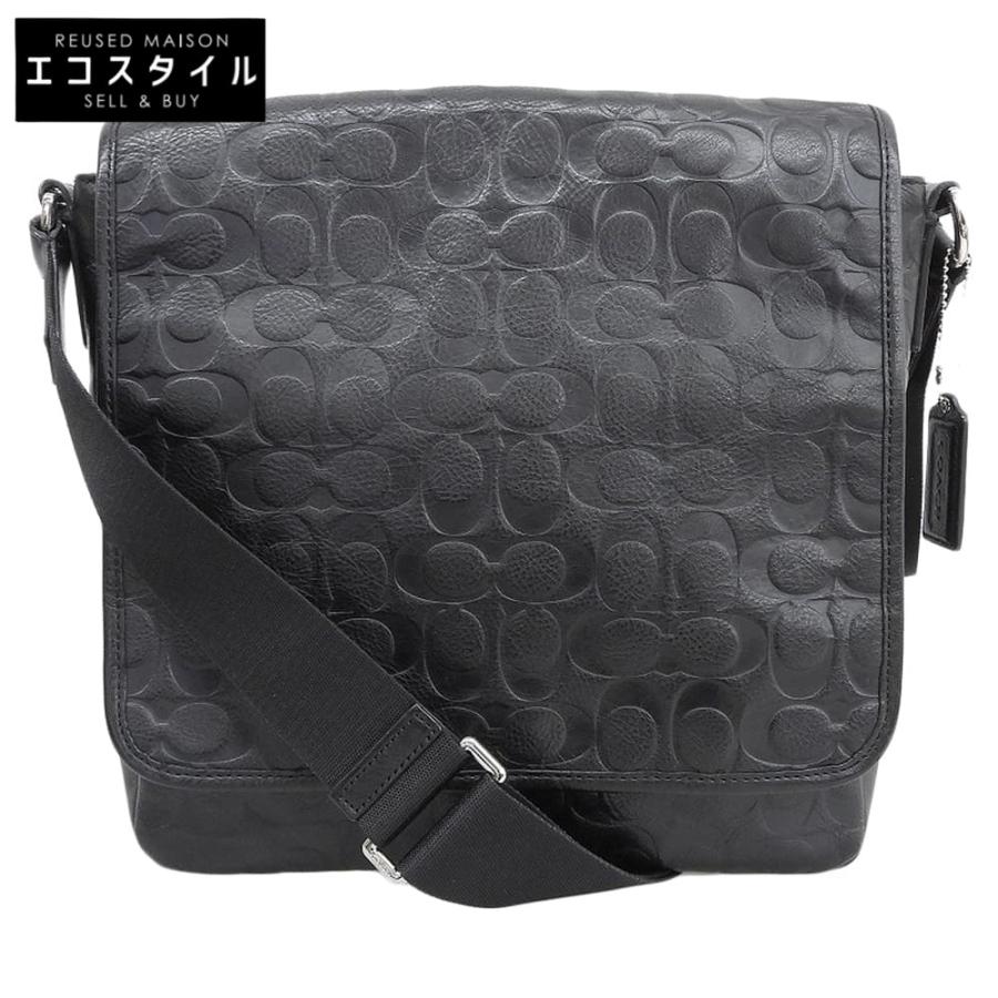 COACH（コーチ） シグネチャー ショルダーバッグ レディース ブラック 