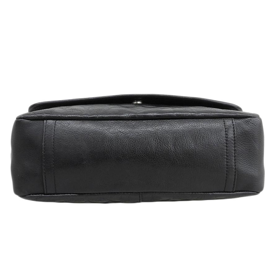 コーチ シグネチャー ショルダーバッグ レディース ブラック F71172 COACH（コーチ） シグネチャー ショルダーバッグ レディース ブラック