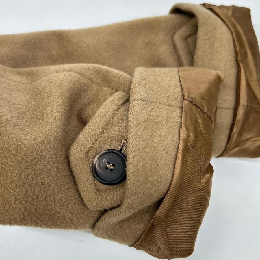 美品 タリアトーレ RIPA ダブル ベルデッドコート TAGLIATORE（タリアトーレ） キャメルブラウン RIPA 35UIC075 ニー