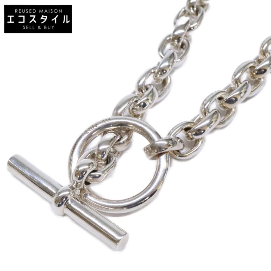 新品同様 Llife ライフ 925 RIPPLE NECKLACE チェーン ネックレス