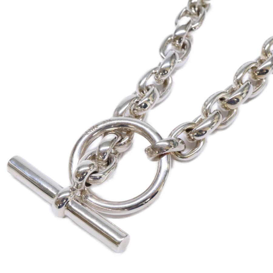 新品同様 Llife ライフ 925 RIPPLE NECKLACE チェーン ネックレス