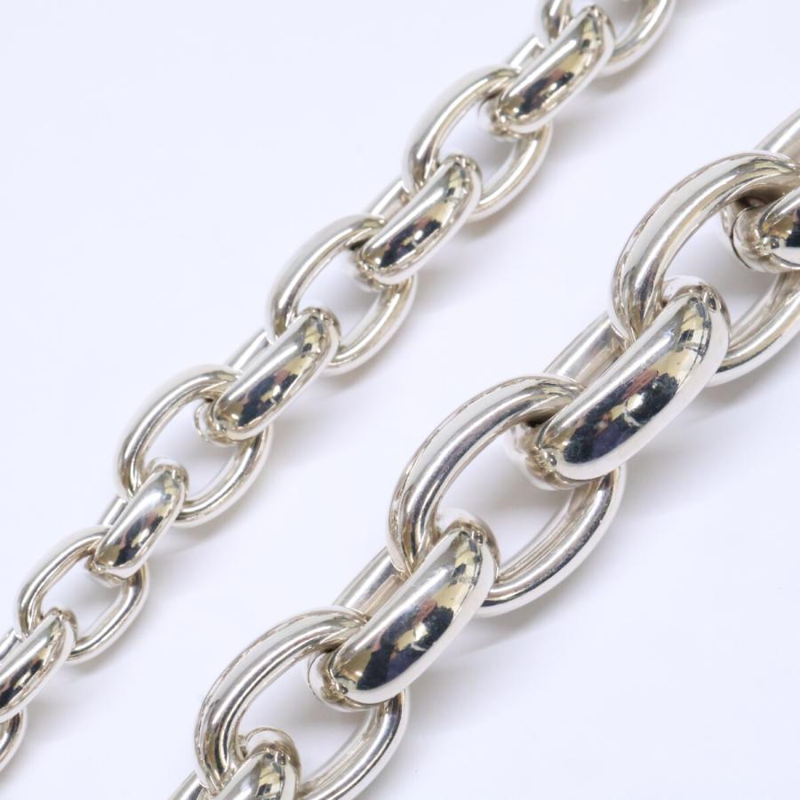 新品同様 Llife ライフ 925 RIPPLE NECKLACE チェーン ネックレス