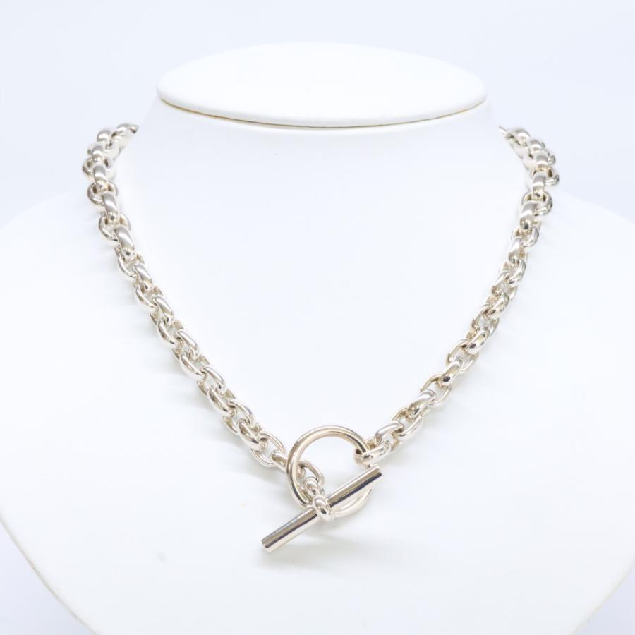 新品同様 Llife ライフ 925 RIPPLE NECKLACE チェーン ネックレス