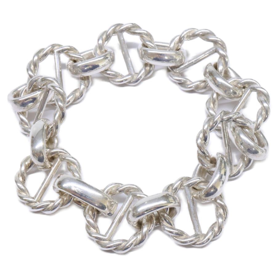 Llife ライフ 925 BOTTON BRACELET ロープデザイン ブレスレット