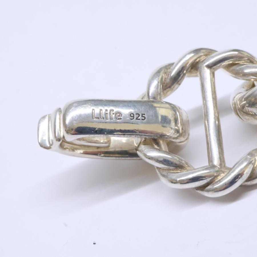 Llife ライフ 925 BOTTON BRACELET ロープデザイン ブレスレット