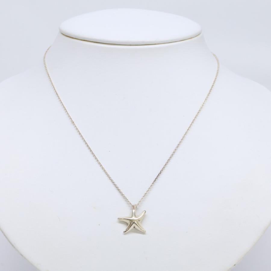 f161 ティファニー　スターフィッシュ　ネックレス　シルバー　925 星 TIFFANY&Co.（ティファニー） 925 スターフィッシュ ネックレス
