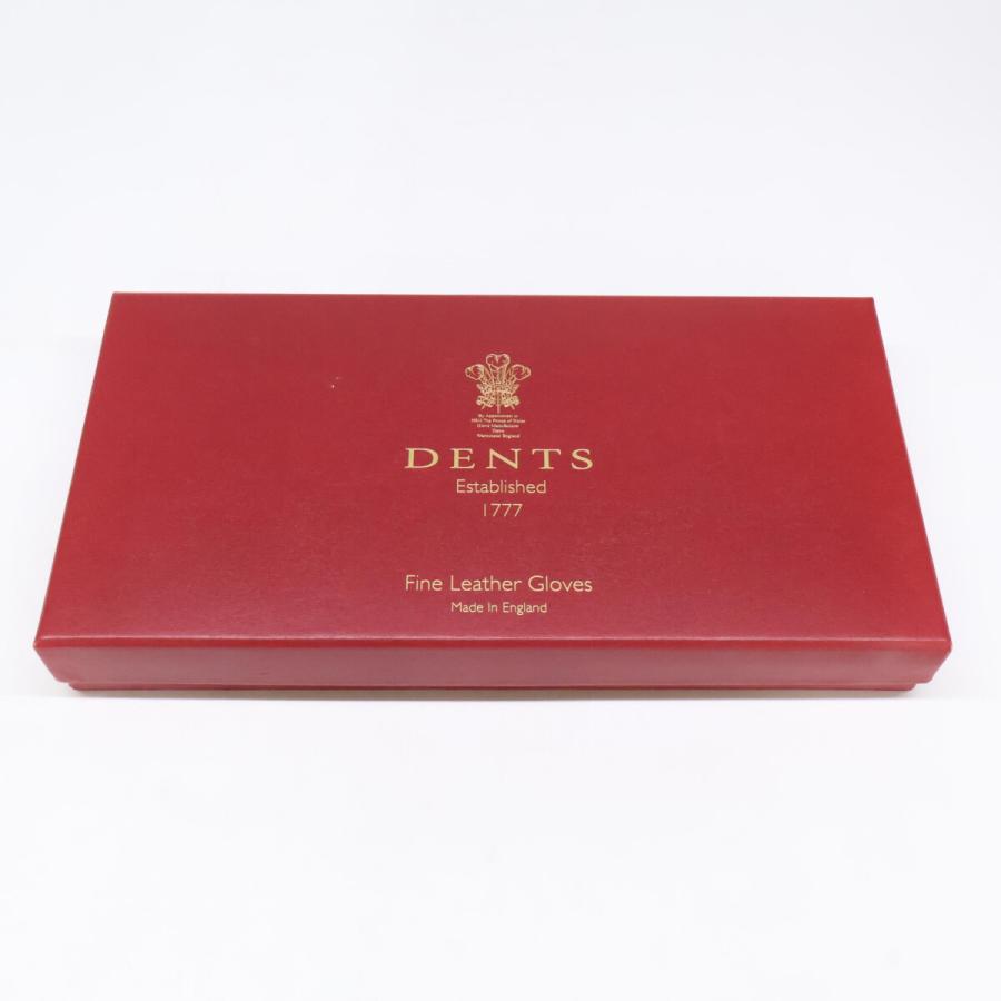 美品 DENTS デンツ 15-1043 ペッカリー 裏地なし グローブ 7 1/2