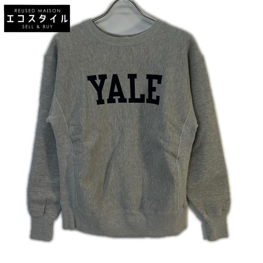 専用品【美品】Champion　YALE　スウェット　グレー　M Champion（チャンピオン） グレー リバースウィーブ YALE スウェット