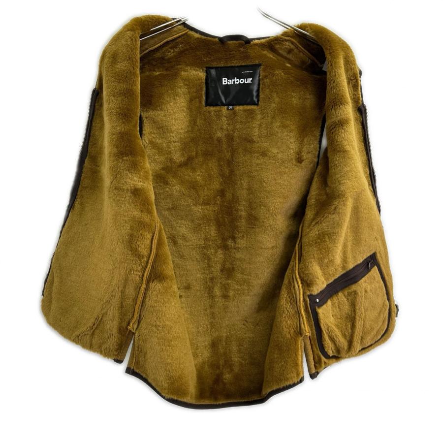 Barbour バブアー ブラウン MLI0035BR31 スリムフィット ファー