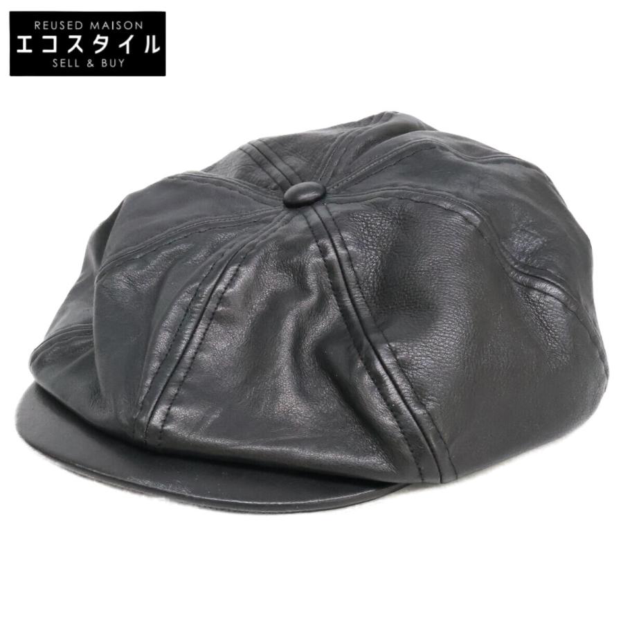 UNNAMED HEADWEAR アンネームドヘッドウェア LEATHER CASQUETTE レザー