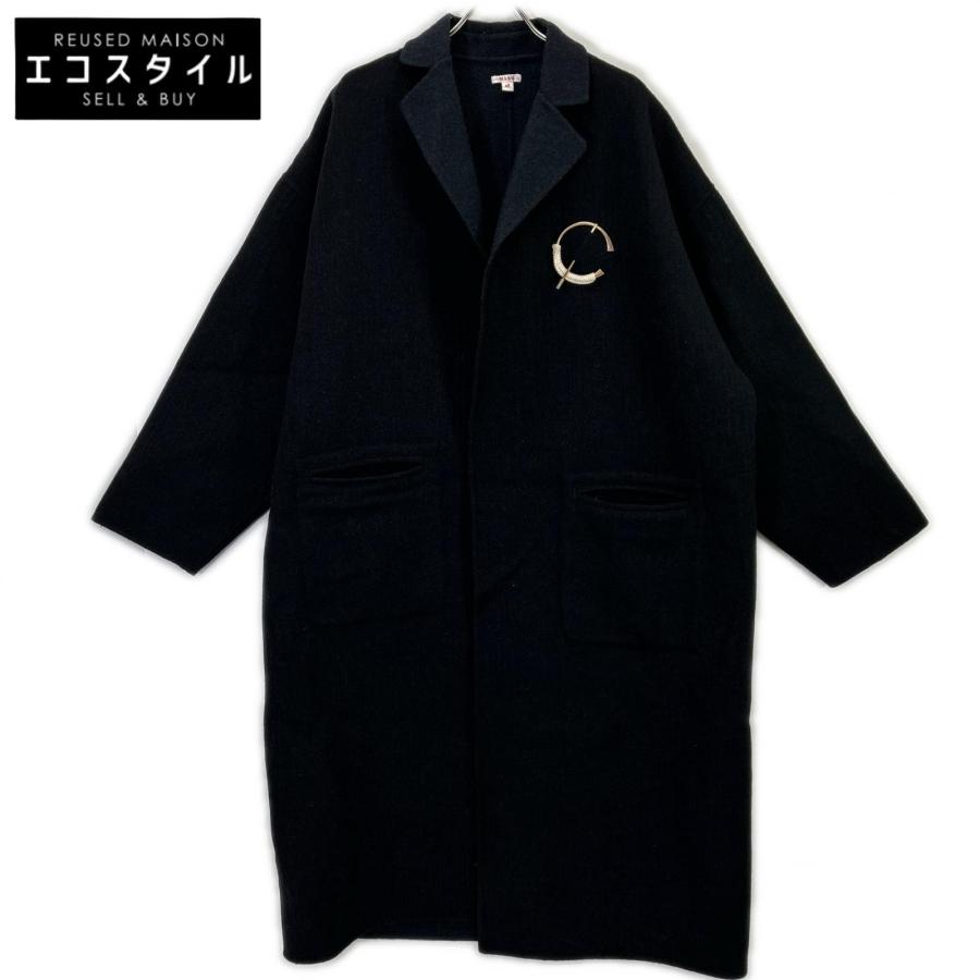 masu エムエーエスユーover robe coat MASU エム エー エス ユー チャコール ウール over robe coat 20AW