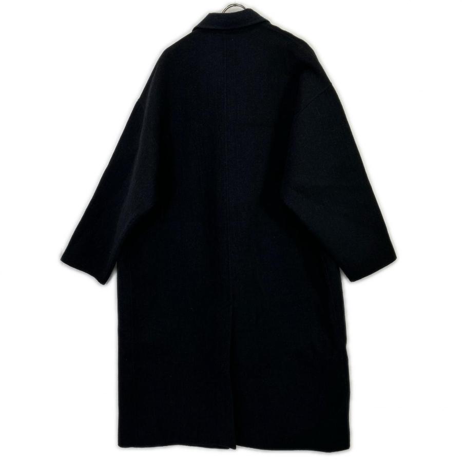 MASU エム エー エス ユー チャコール ウール over robe coat 20AW