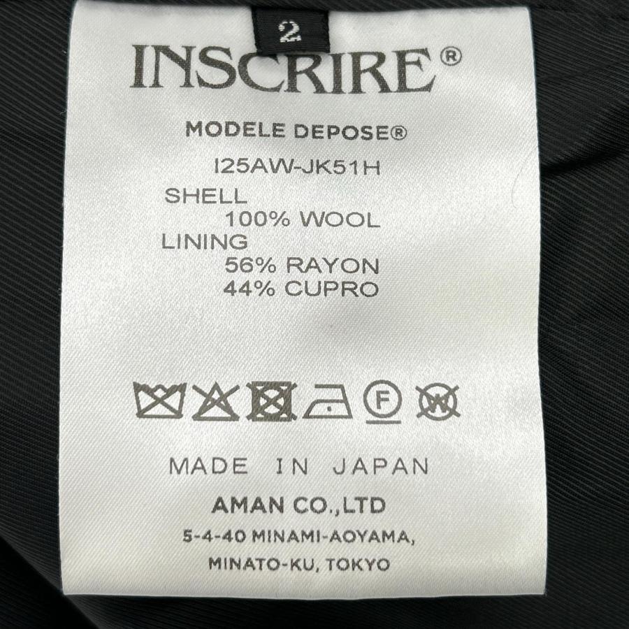 美品/国内正規/25AW INSCRIRE アンスクリア xHBeauty＆youth 125AW