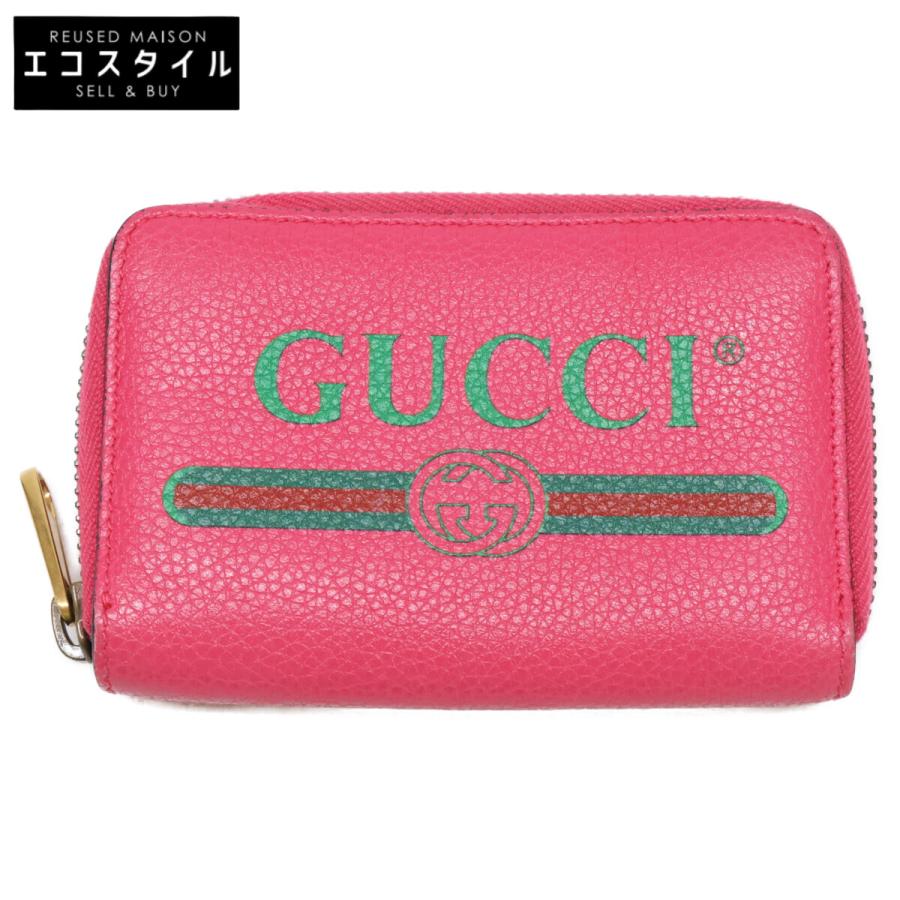 GUCCI（グッチ） 496319 ウェブストライプ ビンテージロゴ コンパクト 