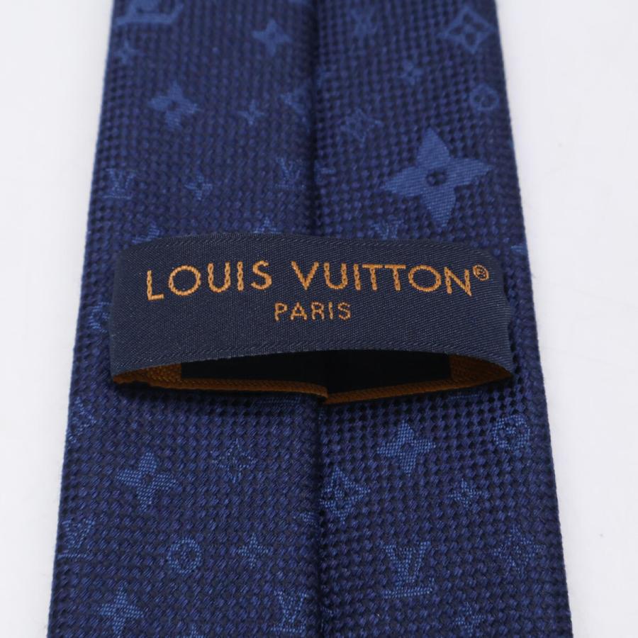 ［新品未使用］ルイヴィトン VUITTON ネクタイ 新品未使用 LOUIS VUITTON ルイヴィトン 25年製 M78022 モノグラム