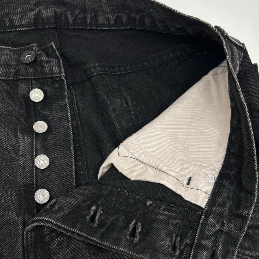 Levi's（リーバイス） LEVI'S ×EDIFICE ブラック 501 ストレートデニム