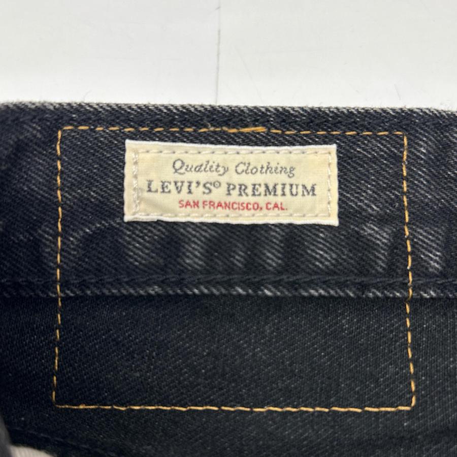 Levi's（リーバイス） LEVI'S ×EDIFICE ブラック 501 ストレートデニム