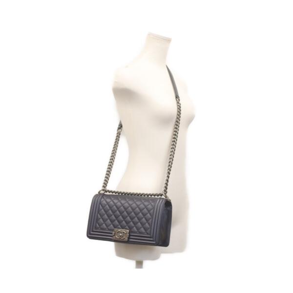 CHANEL（シャネル） ボーイシャネル25 キャビアスキン チェーン