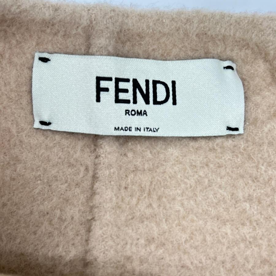 FENDI フェンディ ピンク FQ7219 A8GR 21年製 フランネルスカート ピンク 40 スカート キャメル レディース 中古の画像